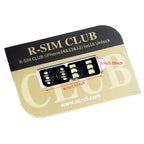 R-SIMCLUB Entsperrkarte TOP NEUESTE MKSD ULTRA V5.3 Klebstoff 5G MODE QPE IOS16.X IP14 12 sprint cricket metroPCs T-mobile SoftBank