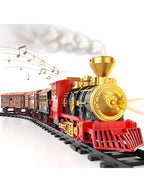 Elektrischer Spielzeugzug, Auto, Eisenbahn, Dampflokomotive, Druckgussmodell, Lernspiel, Kinderspielzeug und Jungen-Spielzeug