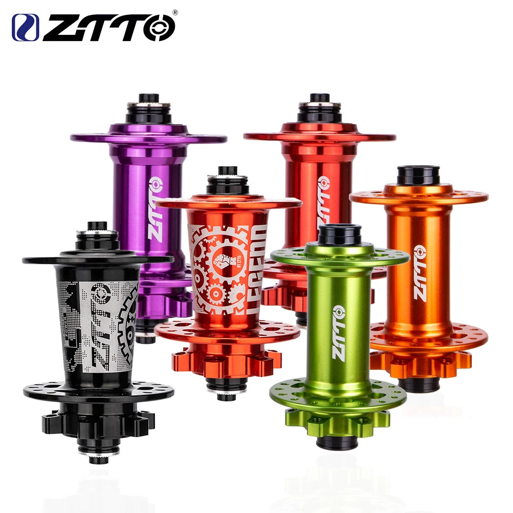 ZTTO MTB 32 Loch Scheibenbremsnabe Vorderradnabe 6-Loch Boost Nabe 15x110 Steckachse 15x100 32H Maza 9x100 QR gedichtete Lager