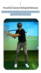 Fortgeschrittenes Golf Speed Rope Fitnesstraining Indoor und Outdoor Schwungübungstool