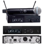 SLXD Mikrofon 500/600/800MHz Drahtloses Mikrofonsystem 4-Pin Headset KSM8/Beta58 Professionelles Audio-Equipment für Bühne Karaoke