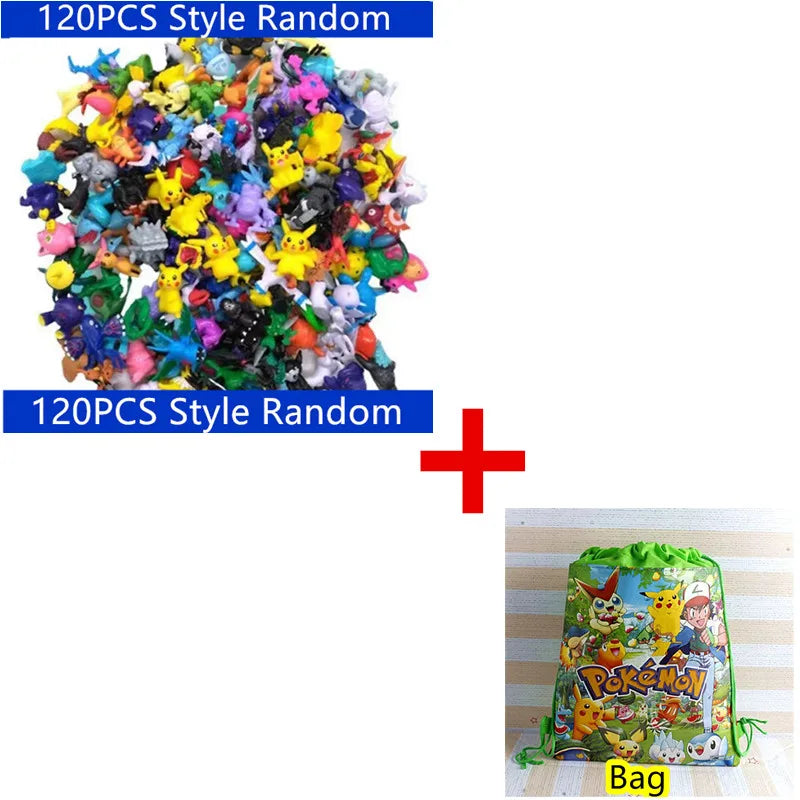 144 Anime Stil Actionfigur Modell Pokémon Figur Spielzeug Ornament Dekoration Sammlerstücke Spielzeug für Kinder Weihnachtsgeschenk