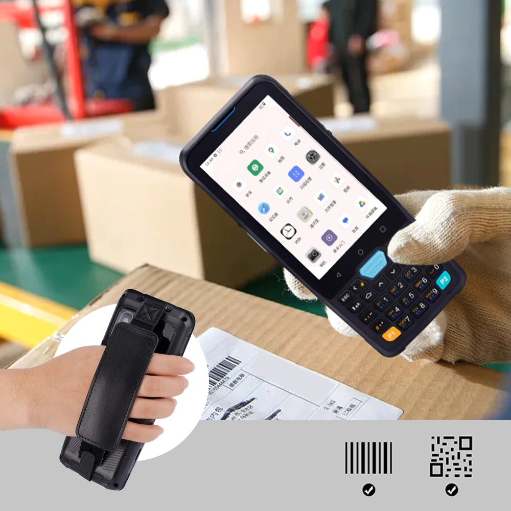 YK957 Android 2D QR Code Reader Handheld-Terminal PDA Android Barcode-Scanner mit NFC RFID-Leser Medizinische Geräte PDAs 4+64G