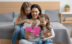 Neues Cartoon-Muster Kinder-Tablet 7 Zoll Quad-Core 4GB RAM 64GB ROM Android Lernspiele Tablets Kindergeschenke