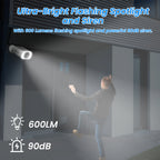 ANRAN 2K Solar-Überwachungskamera 3/5MP Outdoor Funk 2.4G WIFI Kamera Akku-Cam Flutlicht Farbe Nachtsicht NVR kann nicht hinzugefügt werden