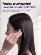 Lenovo LK6 Over-Ear Kabellose Bluetooth 5.4 Kopfhörer Klangqualität Rauschunterdrückung Ohrclip-Kopfhörer Lange Ausdauer Headsets