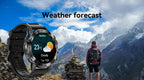 MEVADEN Steel 1,39 Zoll Herren Luxus-Smartwatch Bluetooth Anruf Sport-Fitness-Tracker Gesundheitsmonitor Smartwatch für Männer MD52