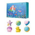12er Badekugeln Set mit Überraschungsspielzeug, ätherischen Ölen, feuchtigkeitsspendender Hautpflege, Badespaß, sensorisches Spielzeug Geschenk für Jungen & Mädchen