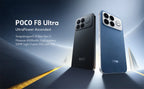 Globale Version POCO F8 Ultra Snapdragon 8 Elite Gen 5 Smartphone 6.9" 120Hz AMOLED Display 6500mAh 100W Akku Xiaomi Telefon