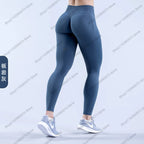 Damen High Waist Nahtlose Yoga Leggings Bauchkontrolle Po-Lifting Workout Hose Weiche Athletic Leggings für Fitnessstudio Fitness Laufen