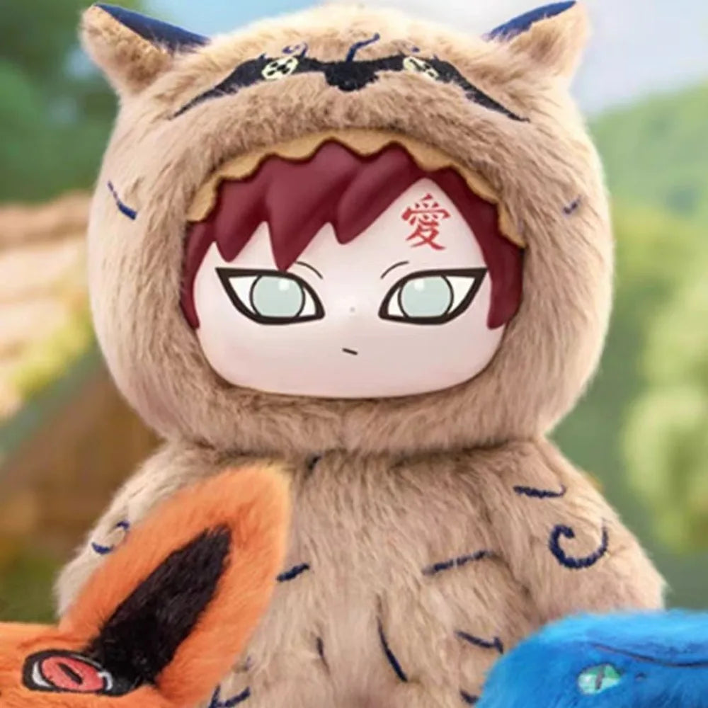 EAKI Naruto Blind Box Shippuden Naruto Uzumaki Sasuke Kakashi Party Serie Plüschpuppe Handgemachtes Ornament Spielzeugsammlung Geschenk