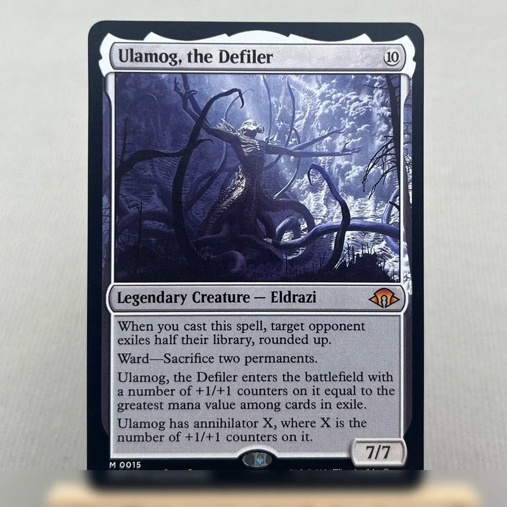 BIG MH3 OTJ OTP HOLO7-Ⅰ01 Tcg Karten-Proxys Magical Simulacrum Synthesizer und Power Vaultborn, der Tyrann Ulamog, die Sammel