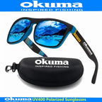 Okuma polarisierte Sonnenbrillen UV400 für Herren und Damen Outdoor-Jagd, Angeln, Autofahren, Radfahren, Sonnenbrillen, optionale Box