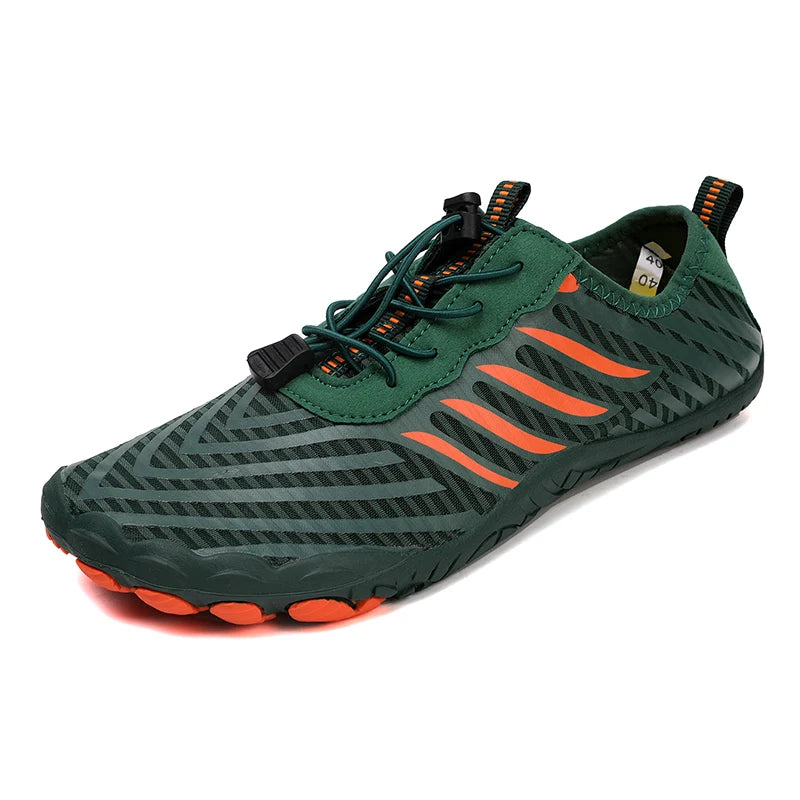 Unisex-Schnelltrocknende Wasserschuhe Herren Damen Bunte Strand-Schwimm-Surf-Wasserschuhe Paar Barfuß-Upstream-Sneaker
