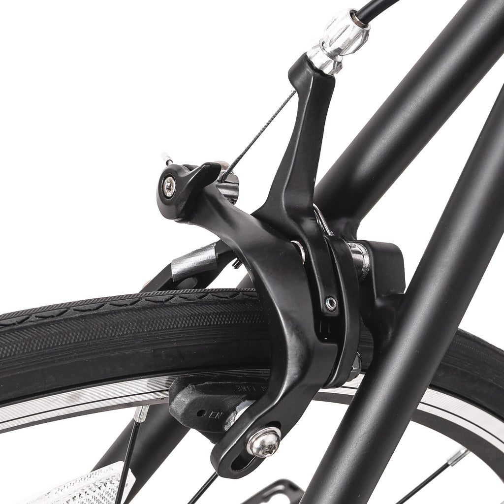 Hiland 700c Rennrad, 14 Gänge, leichter Aluminiumrahmen, Rennrad, City-Commuter-Rennrad für Damen und Herren