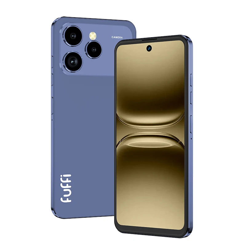 FUFFI Global Vision i17 Pro Max Smartphone Android 8GB RAM 256GB ROM 6,56 Zoll Telefon 720x1612HD 24+48MP 5G Netzwerk Mobiltelefone