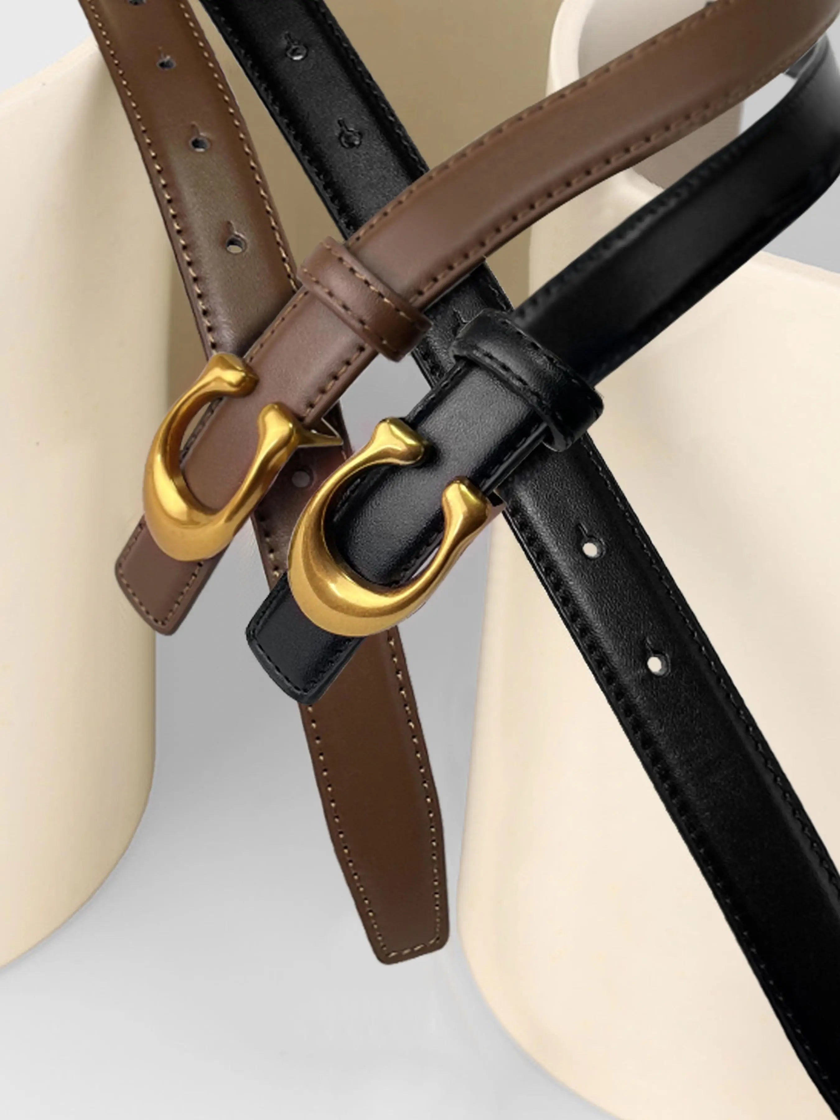 Vintage Spicy Girl High-End Women's Belt Versatile Fashion Accessory for Jeans And Dress Pants Temperament Niche Style Hauptbild