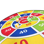 66CM große Dartscheibe Kinder-Dartscheibe mit klebrigen Bällen Jungen Spielzeug Indoor Sport Outdoor Spaß Familienparty Spiel Spielzeug