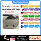 Oculus Quest3S 128G All-in-One VR-Brille Meta Quest3 VR Bewegungsgesteuerte intelligente Helm-Spielekonsole Quest3s 128G
