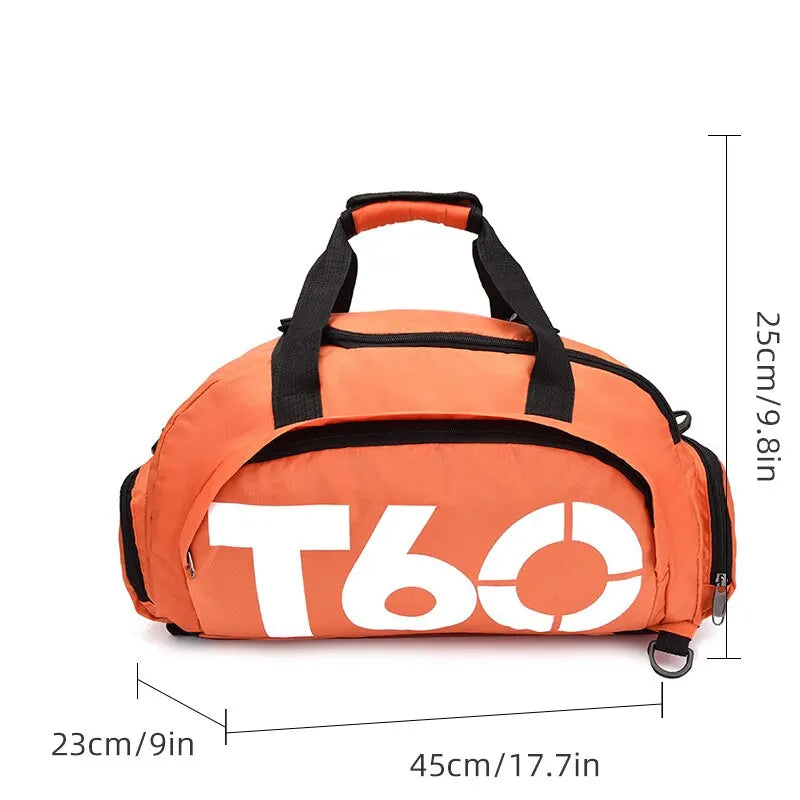 Sporttasche Wasserdichte Fitnesstasche Sport Herren Damen Tasche Outdoor Fitness Tragbare Taschen Ultraleicht Yoga Sport Großer Reise-Rucksack
