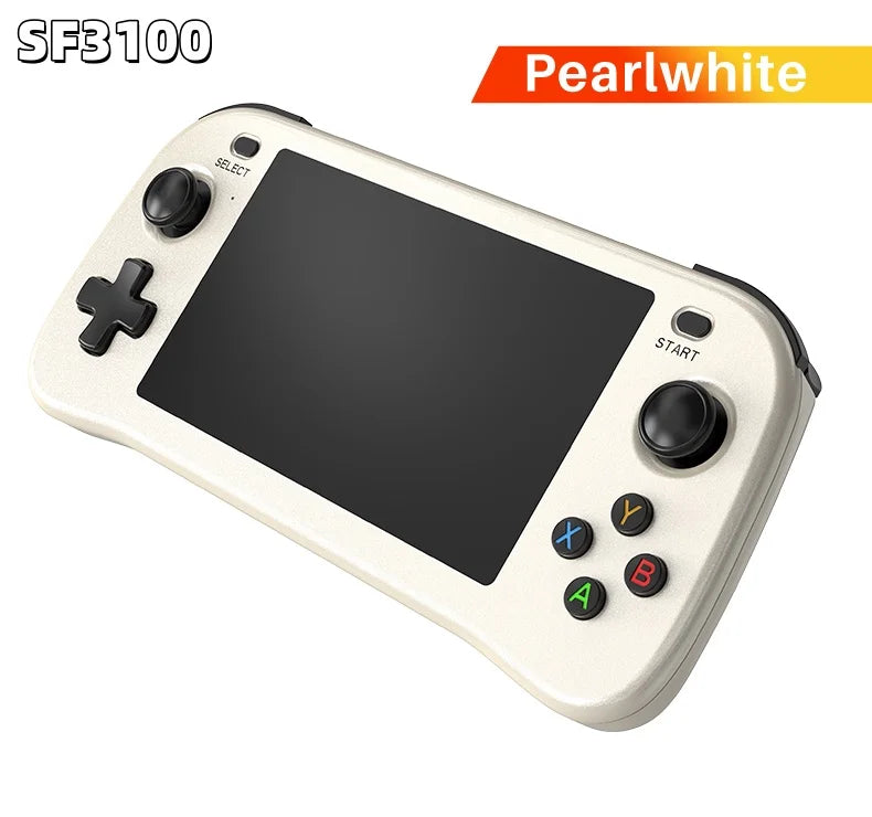 SF3000 Retro Handheld Videospielkonsole Linux System 4,5 Zoll 854*480 IPS Bildschirm 3000mAh Tragbarer Taschen-Videoplayer Spiele