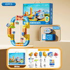 Magnetischer Zug Spielzeug für Jungen Spur 1:64 Elektrische Schiene DIY Magische Fahrzeug Modell Spielzeug Bildung 3 Jahre Kinder Geschenke