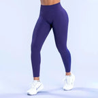 Nahtlose Sportleggings für Damen, Scrunch-Butt-Gym-Leggings, einfarbig, für Workouts, Yoga-Hose, niedriger Bund, Sport-Tights 2026
