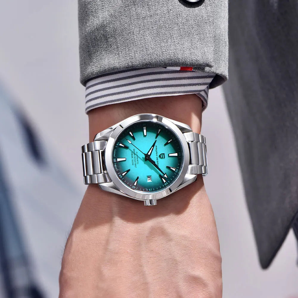 PAGANI DESIGN 40MM Herrenuhr Luxus-Automatikuhr für Herren Mechanische Armbanduhr Edelstahl Leuchtende Business-Uhren 2026