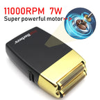 11000 U/min POP Barbers P620 Professioneller elektrischer Herren-Barttrimmer Doppelfolienrasierer Elektrorasierer USB-Haarschneidemaschine
