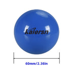 Kaiersn Bunte Parkgolfbälle - 6cm/2.36in Langlebige Übungsbälle für Outdoor-Training, Kinder & Erwachsene (Mehrfarbige Optionen)
