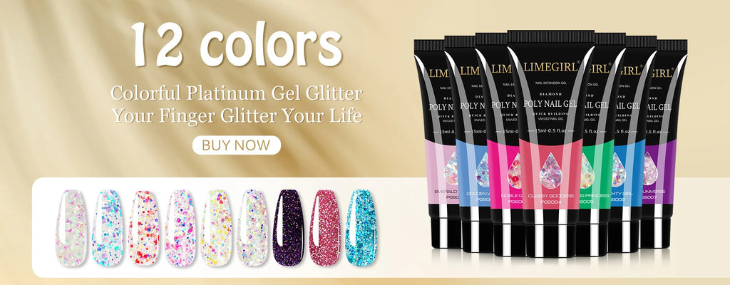 Nagelset mit Nagellampe Nageltrockner Nagelbohrmaschine Maniküre-Set Kit Poly-Nagelgel-Kit Nagellack-Set Soak-Off Nail Art Werkzeuge Sets