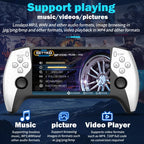 SF3500 Retro Handheld Videospielkonsole Linux System 5,0 Zoll 854*480 IPS Bildschirm 3000mAh Tragbarer Pocket Video Player Spiele