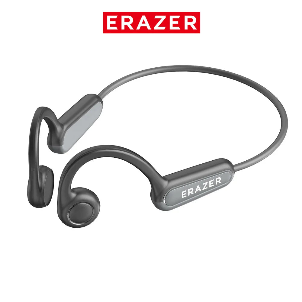 ERAZER XF22 Kopfhörer Bluetooth 5.4 Sport Wireless Kopfhörer Knochenschall-Headsets mit Mikrofon Nackenbügel-Kopfhörer