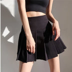 Amerikanischer Schulstil Y2K Sommer Kurzer Faltenrock Für Damen 2024 Hohe Taille Sexy Hotsweet Minirock Weiblich