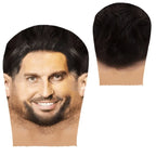 Party Requisiten Neue 3D Vollgesichtsmaske Doppelseitiger Druck Elastische Netzmaske Sturmhaube Mütze Kopfbedeckung Halloween für Erwachsene Unisex