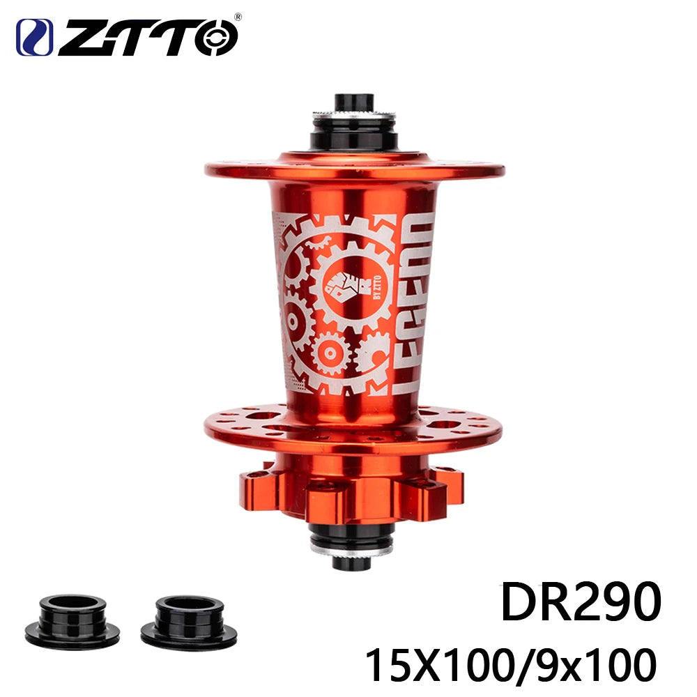 ZTTO MTB 32 Loch Scheibenbremsnabe Vorderradnabe 6-Loch Boost Nabe 15x110 Steckachse 15x100 32H Maza 9x100 QR gedichtete Lager