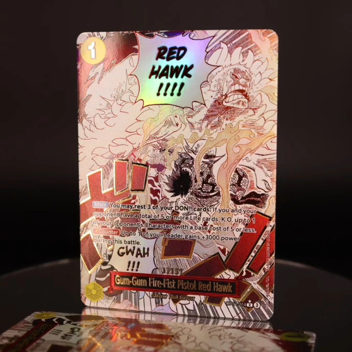 One Piece TCG OPCG English Manga Event Card Set Gear 2 DDM GGG Ground Death Frighten Me OP09 OP10 OP11 OP12 OP14 Goldprägung