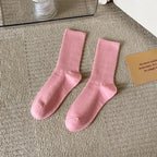 33 Farben Sommer Baumwolle Weiche Socken Fröhlich Bunte Damen Mid-Tube Strümpfe Modetrend Rot Grün Knöchelsocken Herbst Strumpfwaren
