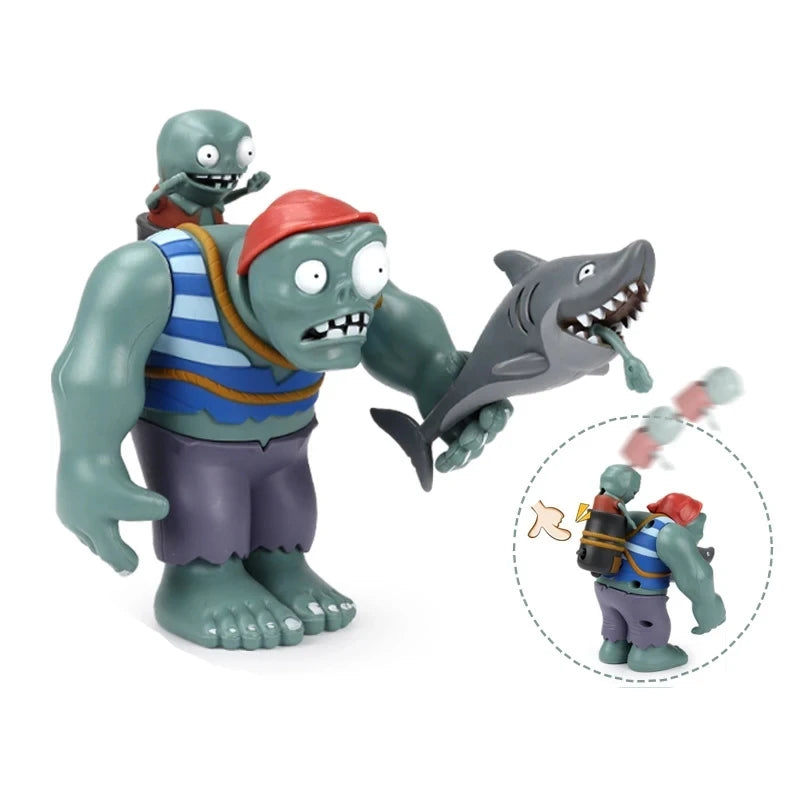 PLANTS VS ZOMBIES Verrückter Dave Spiel Actionfigur Straßensperre Eimer Totengräber Zombie Modell Puppe Kinderspielzeug Kindergeschenke