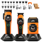 Neuer professioneller BRDCLIP Salon Friseur-Set Vektormotor Haarschneidemaschine 7800-13000 U/min Trimmer 8000-13000 U/min Metallgehäuse 2603 Rasierer