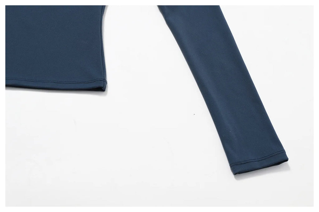 NCLAGEN Yoga-Shirts für Damen, Langarm, Winter, Fitness, Laufen, Gym-Kleidung, Workout, Dry Fit, atmungsaktiv, hochelastisches Sport-Oberteil