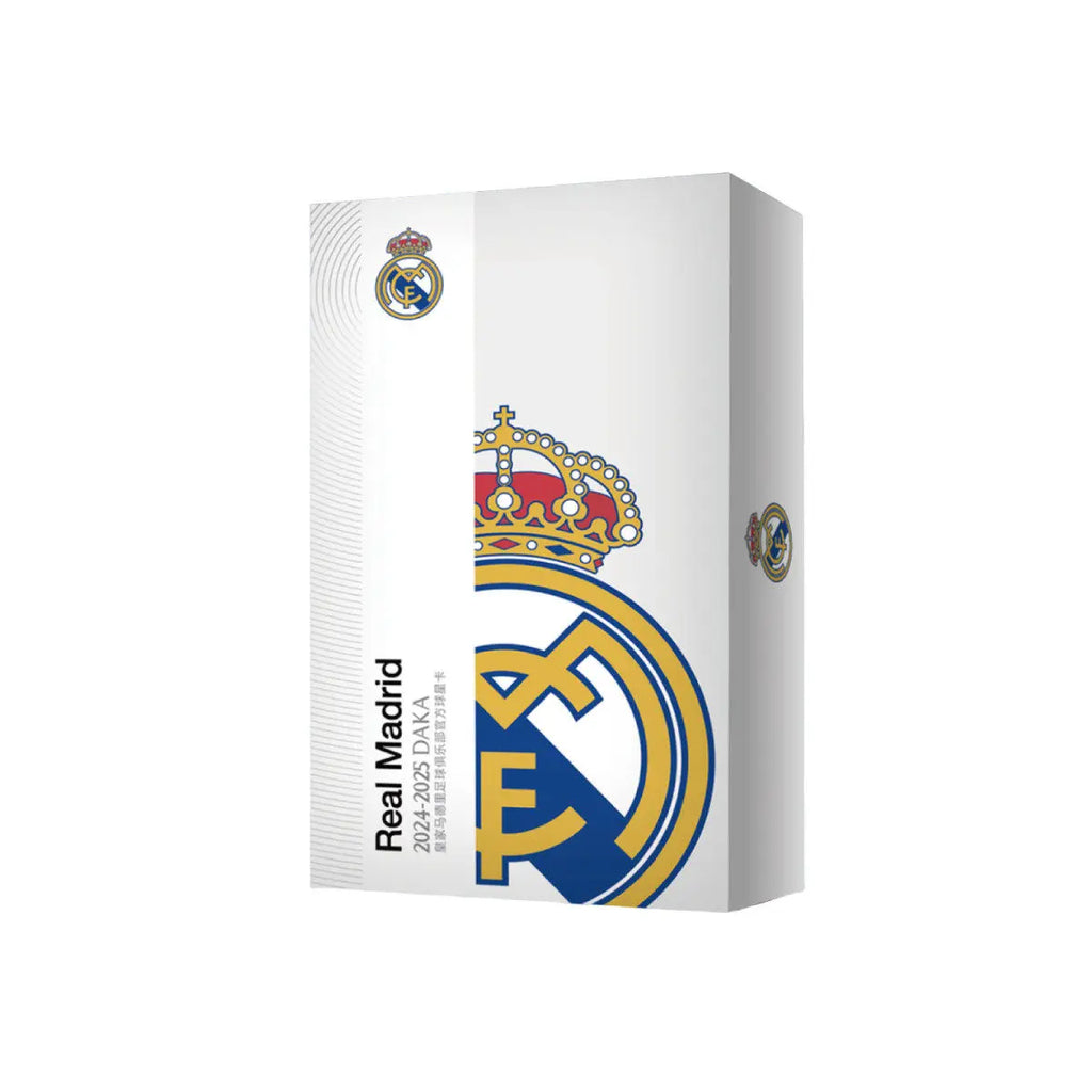 Original 2025 DAKA Real Madrid Star Cards Sammelbox Limitierte Auflage Nummerierte Unterschrift Must-have für Fans und Sammler