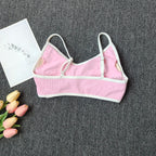 Pfirsich-Po-Yoga-Anzug Damen Gym Nahtloser Träger-BH mit Raffung Hoher Bund Po-Lifting Bauchstraffende Shorts Fitness-Set