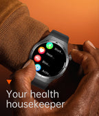 2026 Neue Smartwatch für Pflegeberufe mit EKG+PPG Gesundheitsanalyse Blutdruck Lipide Harnsäure Drahtlose HD-Anruf Smartwatch Herren Damen