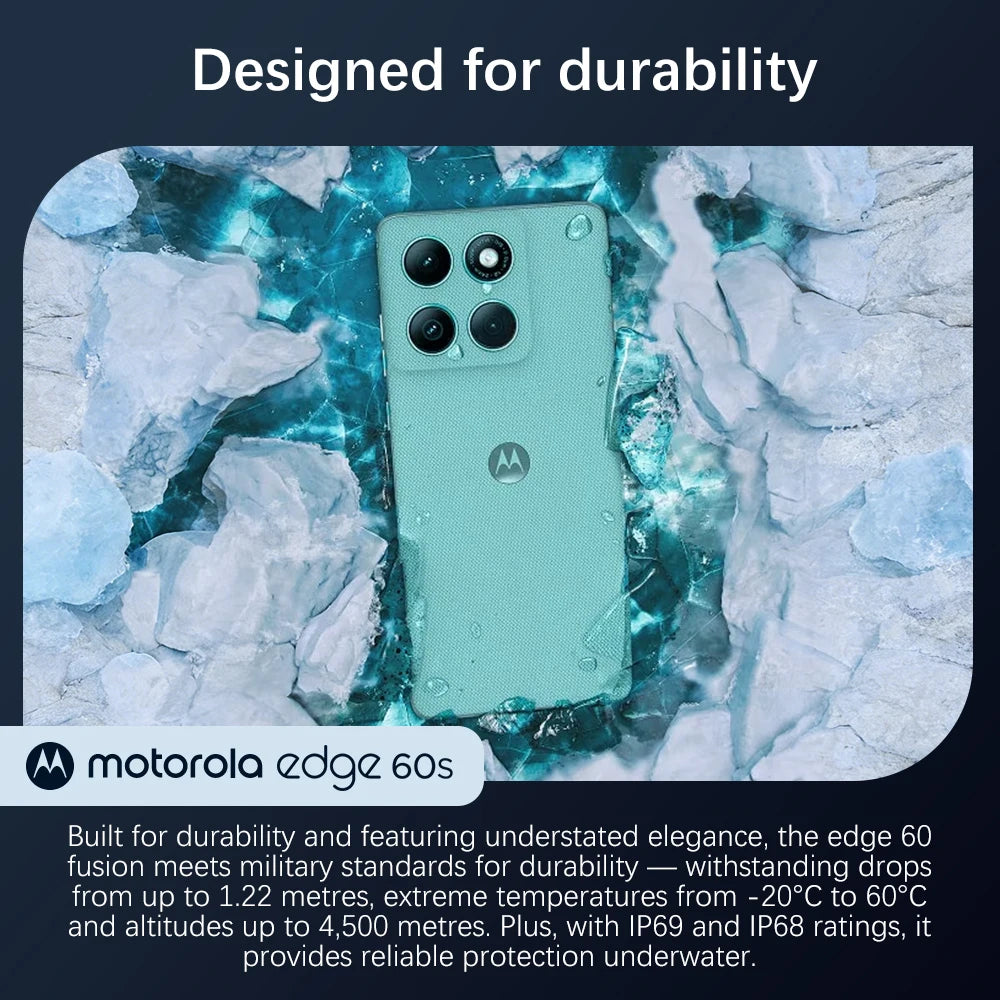 Global ROM Lenovo moto edge 60s motorola edge 60s MTK Dimensity 7400 6.7 Zoll Display NFC CN Version Motorola edge 60 fusion