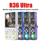 R36Ultra 4,0-Zoll Retro-Handheld-Spielkonsole 128 GB Tragbarer Videoplayer Open-Source-Linux-System zum Spielen