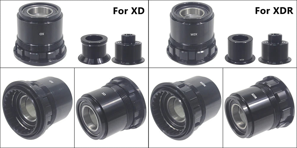 Fahrrad Micro Spline Freilauf MTB Rennrad Naben Konverter Endkappe Adapter 11/12 Fach MS HG DT Nabenkörper Treiber für XD DT240/350