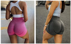 Contour Seamless Shorts for Women Yoga Shorts Push Up Booty Workout Gym Shorts Fitness High Waist Sports Short Women Clothing