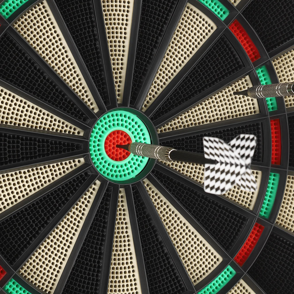 Elektronische Dartscheibe mit 6 Darts Dartboard Innovativer Dartautomat mit 27 Spielmodi & 243 Varianten unterstützt bis zu 16 Spieler