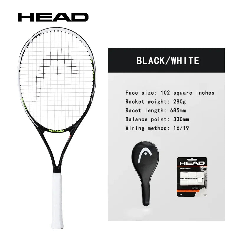 HEAD Tennisschläger Anfänger Carbon Composite Einteiliger Schläger Studenten Übung Sport